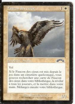 Faucon Des Cieux - Cartes Blanches