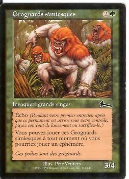 Grognards Simiesques - Green Cards