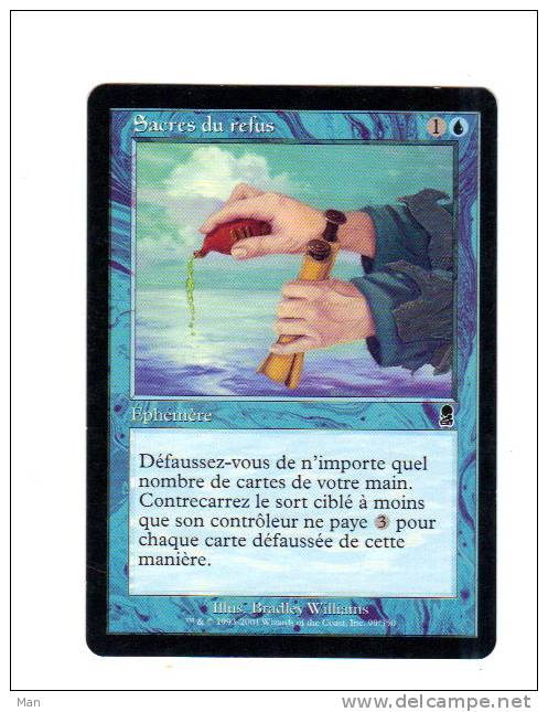 Sacres Du Refus - Blue Cards