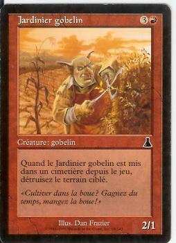 Jardinier Gobelin - Cartes Rouges