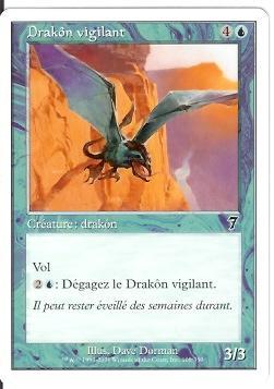 Drakon Vigilant - Carte Azzurre