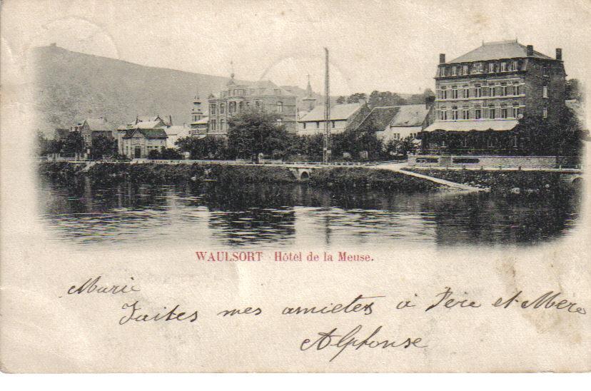 WAULSORT  Hotel De La Meuse - Hastière