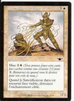 Sanctificateur Daru - White Cards