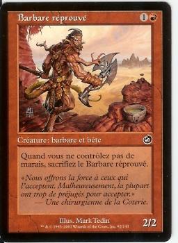 Barbare Reprouve - Carte Rosse