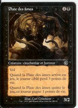 Plaie Des Ames - Black Cards