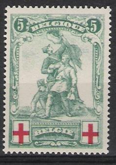 Belgie OCB 126 (*) - 1914-1915 Red Cross