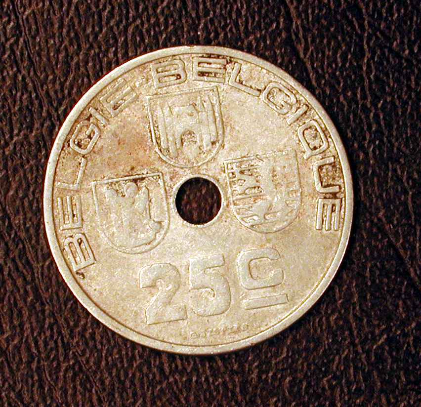 Belgique 25 Cts 1938 Vl/Fr - 25 Cent