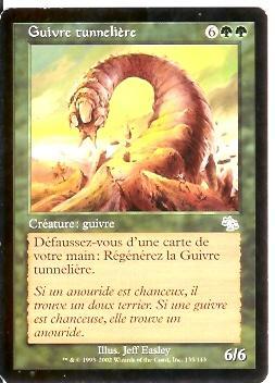 Guivre Tunneliere - Green Cards