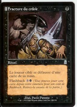 Fracture Du Crane - Black Cards