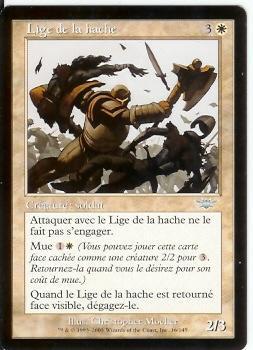 Lige De La Hache - White Cards