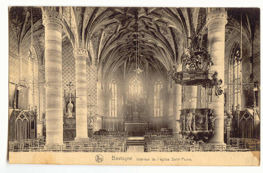 A211 - BASTOGNE - Intérieur De L'église Saint-Pierre - Bastogne