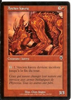 Ancien Kavru - Red Cards