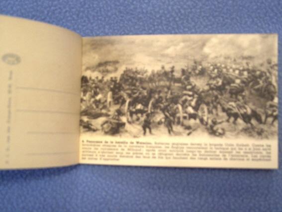 Livret De Cartes Sur Le Panorama De La Bataille De Waterloo - état Impeccable - Contient 12 Cartes Vierges En Noir Et Bl - Waterloo