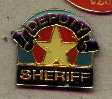 PIN'S USA DEPUTY SHERIFF (4782) - Villes