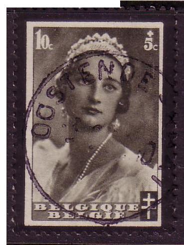 A Nr 411 Oostende-kaai 0.20 Euro - Used Stamps