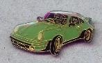 PIN'S PORSCHE VERTE (4891) - Porsche