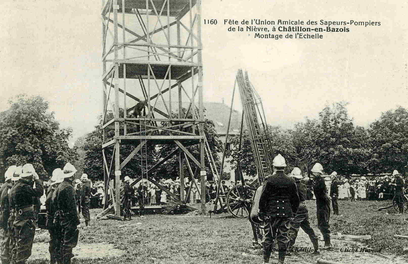 CHÂTILLON-EN-BAZOIS - Fête De L'Union Des Sapeurs-Pompiers - Chatillon En Bazois