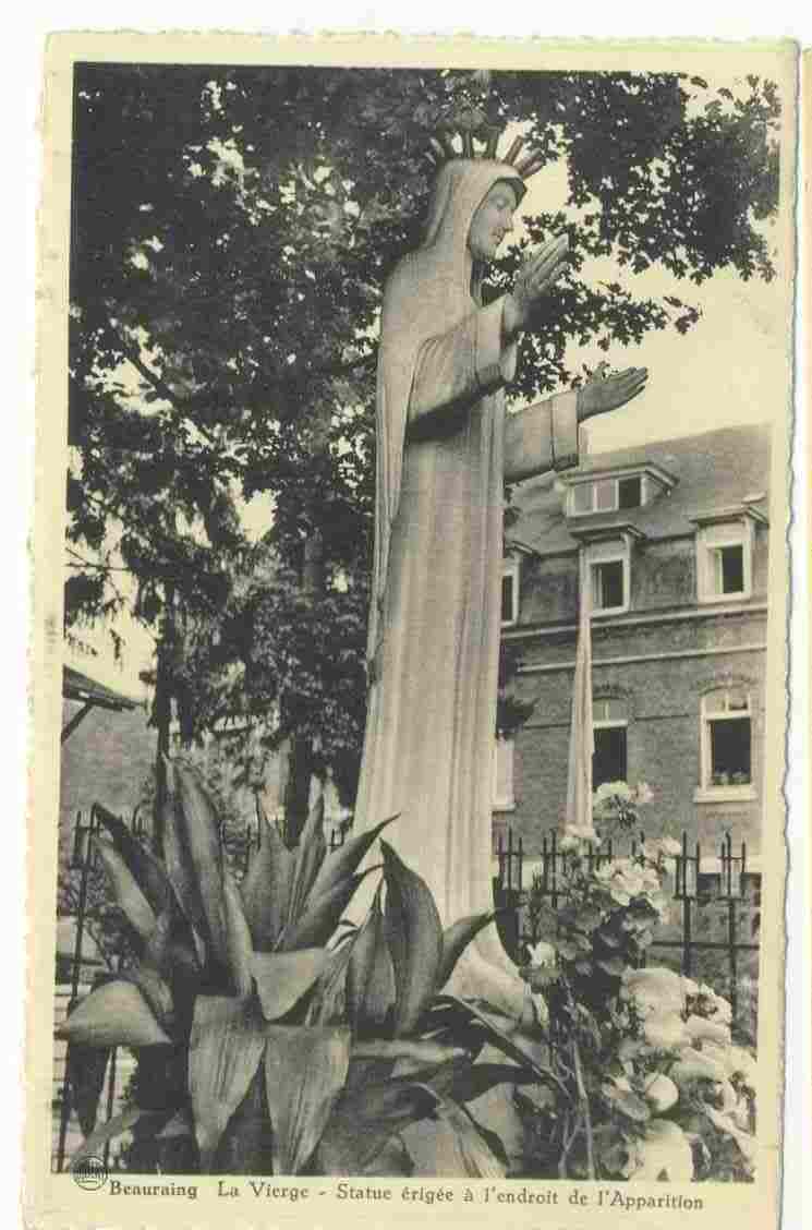 Beauraing , La Vierge ,   Oude Postkaart (d5-39) - Beauraing