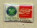 PIN'S COCA-COLA ET TOURNOI DE WIMBLEDON TENNIS (5010) - Coca-Cola