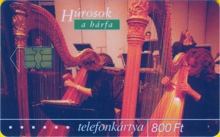 Hungary - P2004-31 - Hárfa - Harp - Istruments Series - Ungarn