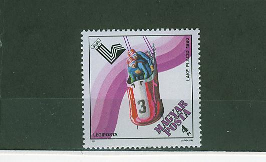 80N107 Bobsleigh PA 426 Hongrie 1979 Neuf ** Jeux Olympiques De Moscou - Inverno