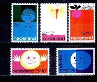 Pays-Bas 1971 -   Yv.no.938/42 Neufs** - Ungebraucht