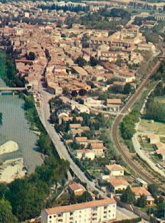 LIMOUX - Vue Générale Aérienne - Les Trois Ponts - Limoux