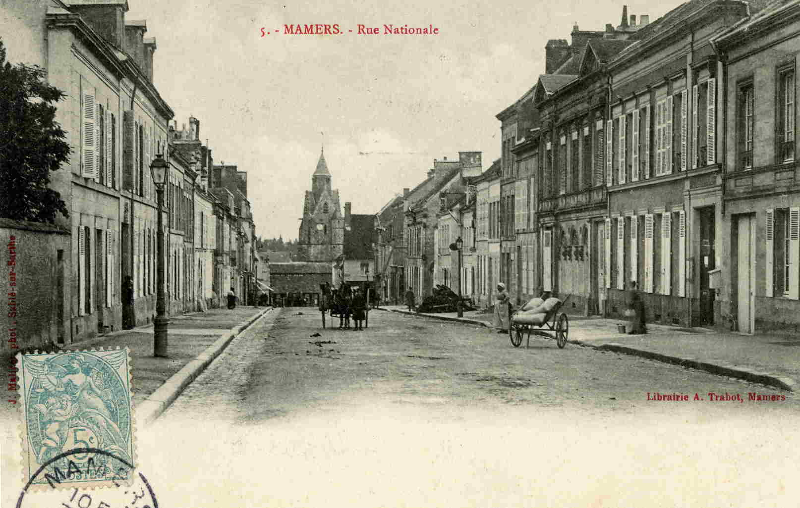 MAMERS - Rue Nationale - Mamers