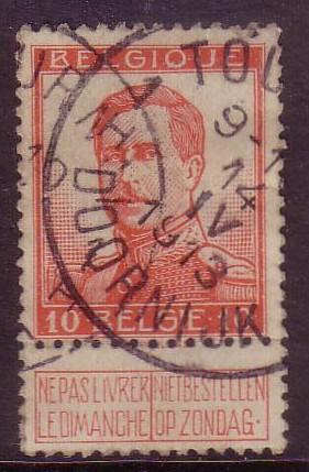 OCB 118 Tournai Doornijk Pellens 10 Cent - 1912 Pellens