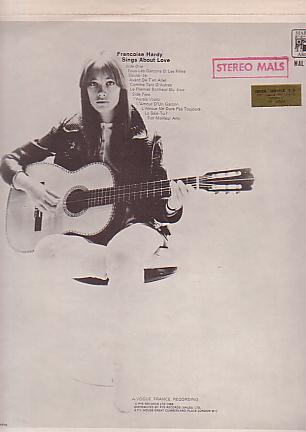 Françoise HARDY .RARE 33T .  " SINGS ABOUT LOVE " - Sonstige - Franz. Chansons