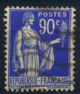#3224 - France/Paix Yvert 368 Obl - 1932-39 Frieden