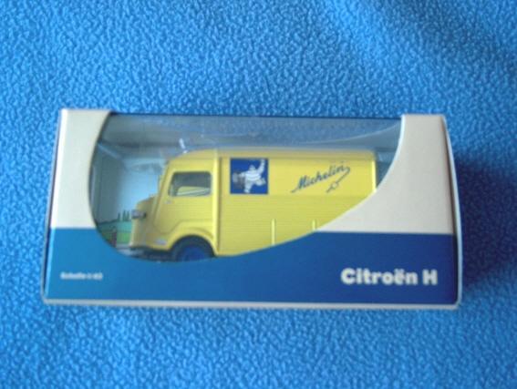 Camionette Citroën H Michelin (1950-1960) - Neuve - Modèle En Métal - échelle 1/43 - Portes Latérale Ey Arrière Ouvrante - Camiones, Buses Y Construcción