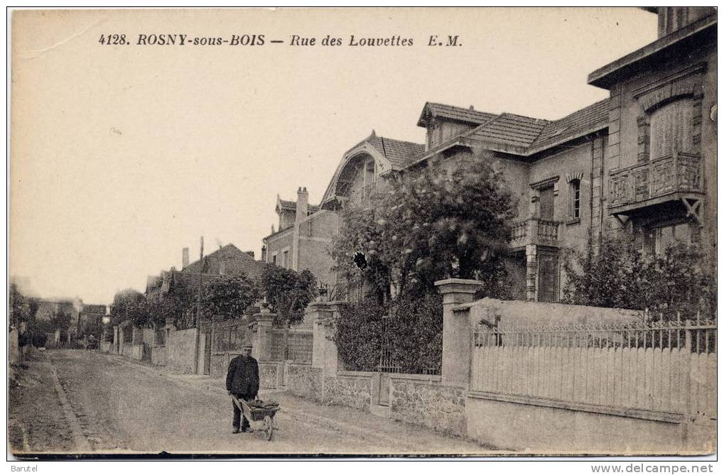 ROSNY SOUS BOIS - Rue Des Louvettes - Rosny Sous Bois