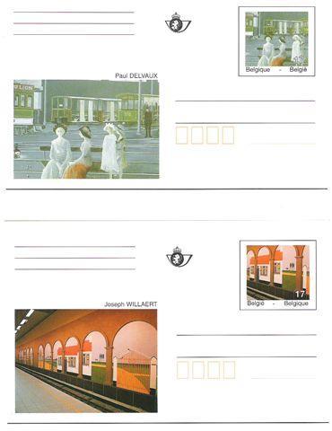 Belgique - 1997 - Cartes Postales CA 52 & 53 - Cartoline Illustrate (1971-2014) [BK]