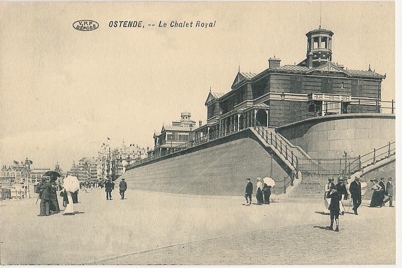 Oostende Le Chalet Royal Animé (a1479) - Oostende