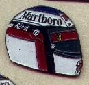 (5405) PIN'S CASQUE F1 JEAN ALESI - F1