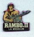 (5445) PIN'S CINEMA RAMBO II LA MISSION - Kino