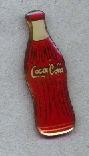 (5373) PIN'S BOUTEILLE ROUGE COCA-COLA - Coca-Cola