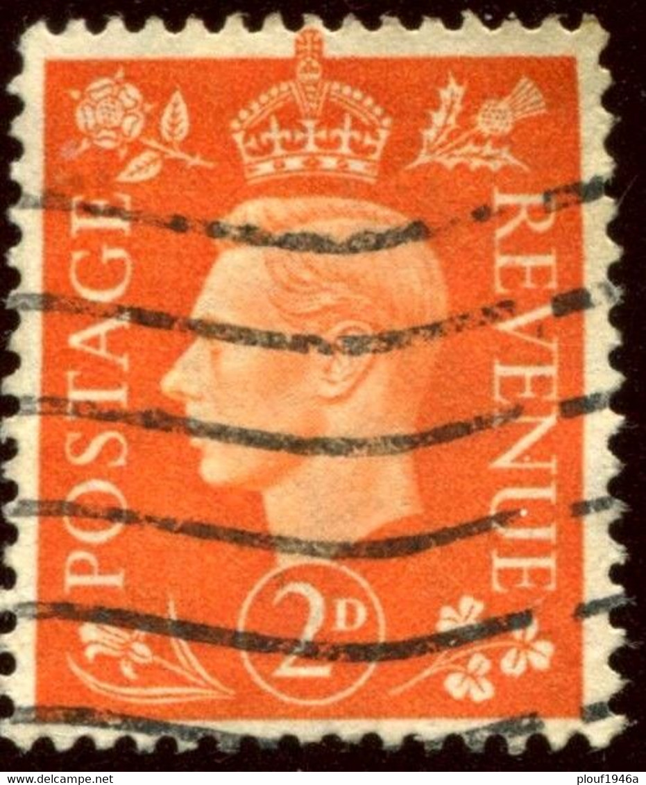 Pays : 200,5 (G-B) Yvert Et Tellier N° :   212 (o)  Filigrane K - Used Stamps