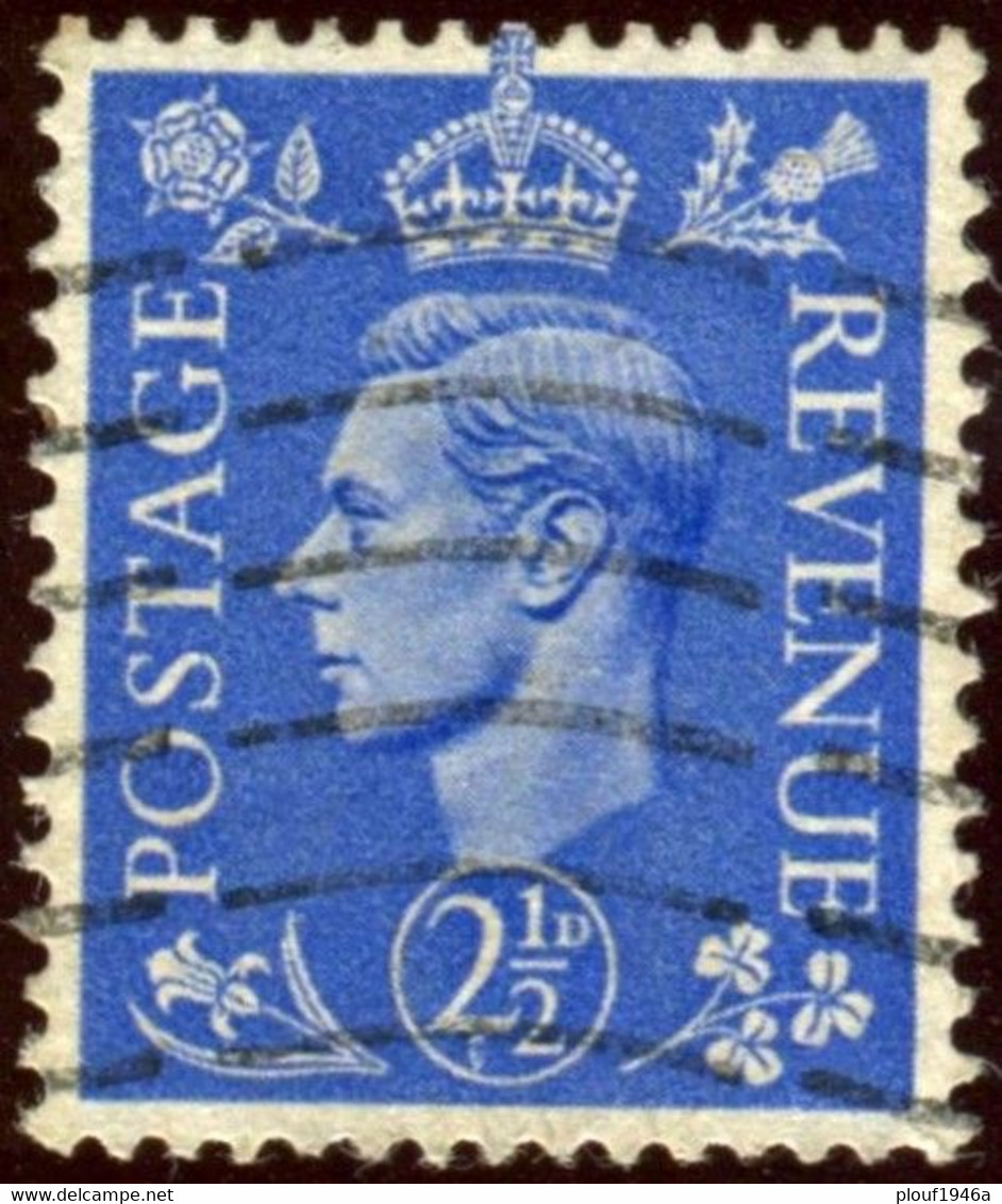 Pays : 200,5 (G-B) Yvert Et Tellier N° :   213 Ab (o)  Filigrane K Renversé - Used Stamps