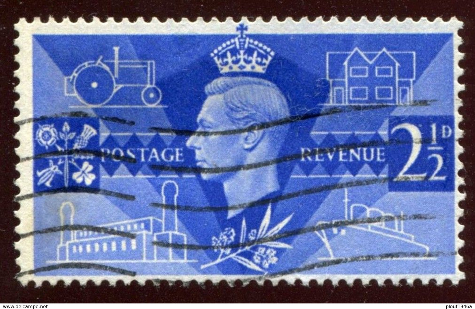 Pays : 200,5 (G-B) Yvert Et Tellier N° :   235 (o)  Filigrane K - Used Stamps