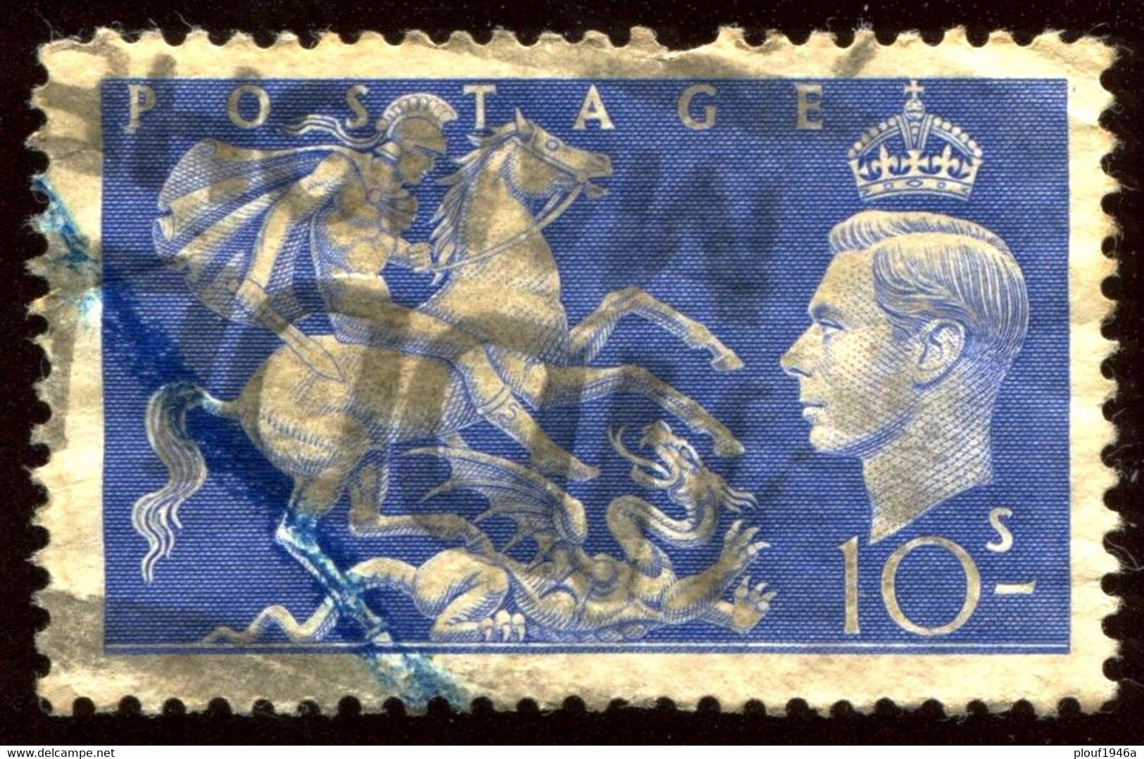 Pays : 200,5 (G-B) Yvert Et Tellier N° :   258 (o)  Filigrane L - Used Stamps