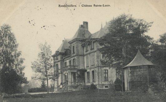 RAMBERVILLERS - Chateau Ste Lucie - Rambervillers