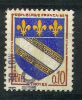 #3290 - France/Troyes Yvert 1353a Obl - Francobolli