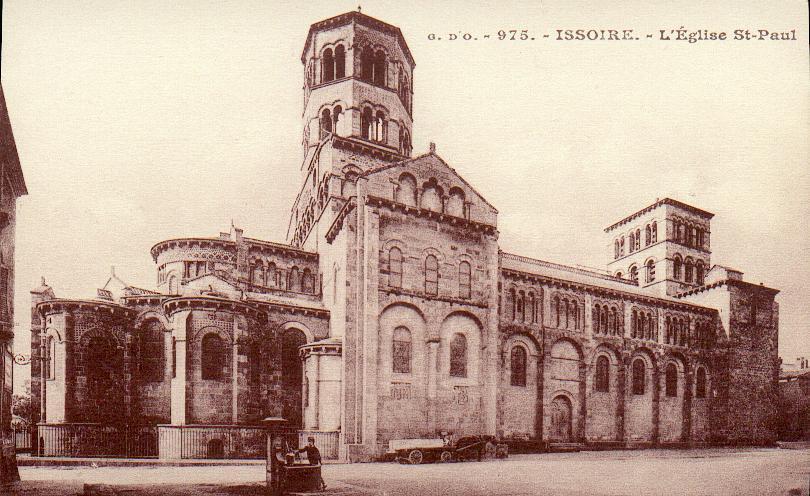 CPA -  ISSOIRE - Eglise St-Paul - Issoire