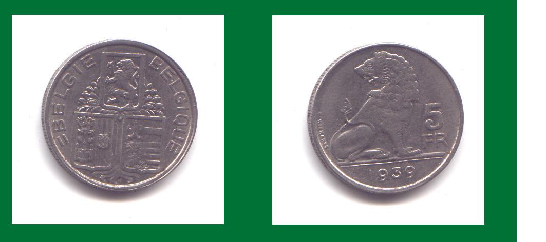 5 FRS 1939 FL/FR ETOILE - 5 Francs