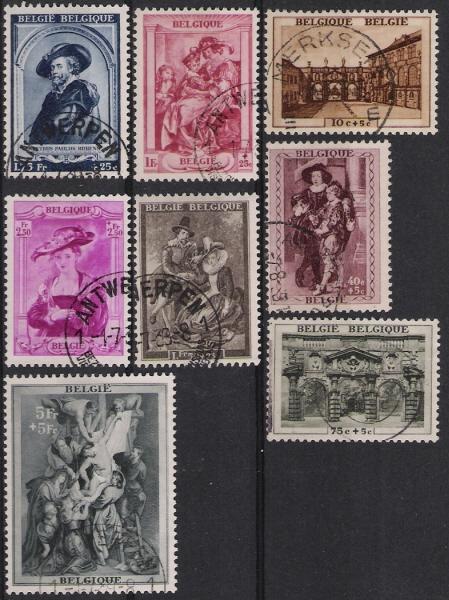 Belgie OCB 504 / 511 (0) - Used Stamps