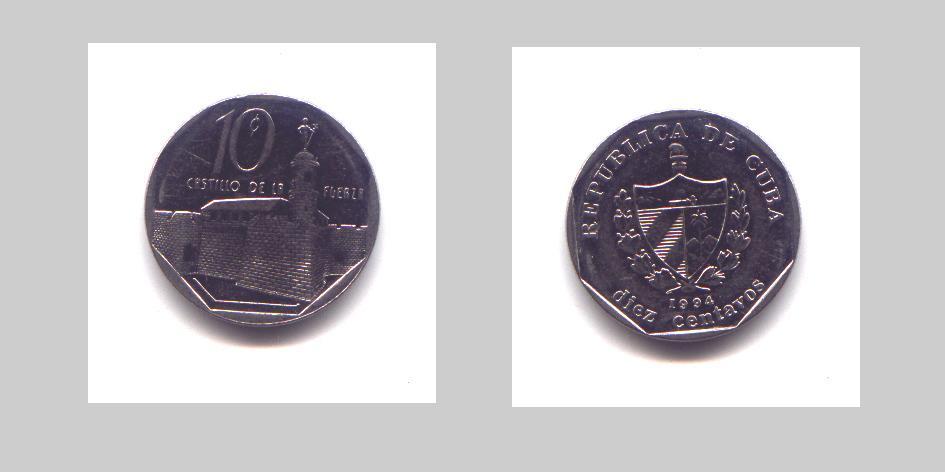 10 CENTAVOS 1994 - Cuba