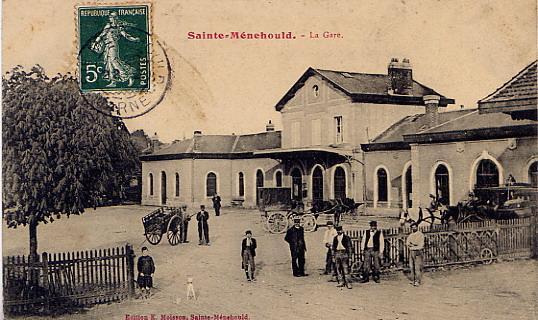 STE MENEHOULD LA GARE - Sainte-Menehould