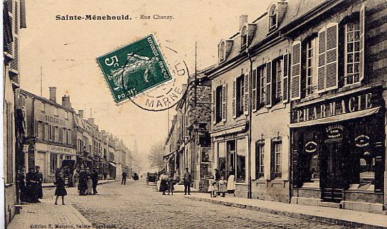 STE MENEHOULD RUE CHANZY - Sainte-Menehould